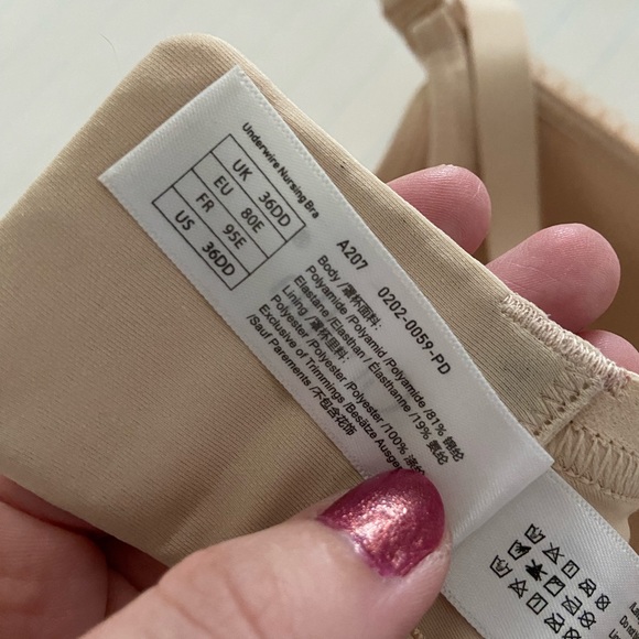 36DD nursing bra nude - Picture 2 of 2